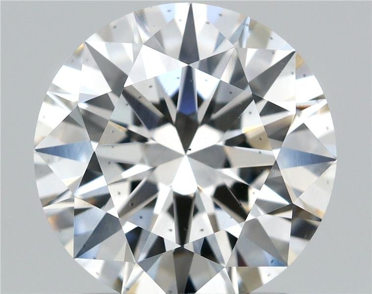 2.02ct F SI1 Rare Carat Ideal Cut Round Lab Grown Diamond