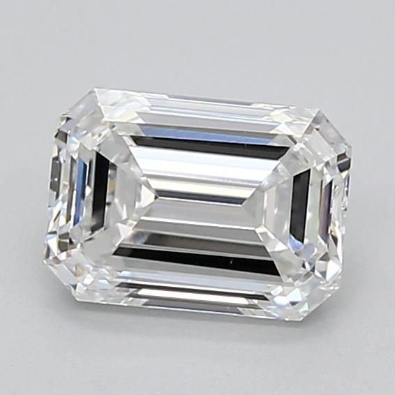 1.56ct E VVS2 Rare Carat Ideal Cut Emerald Lab Grown Diamond