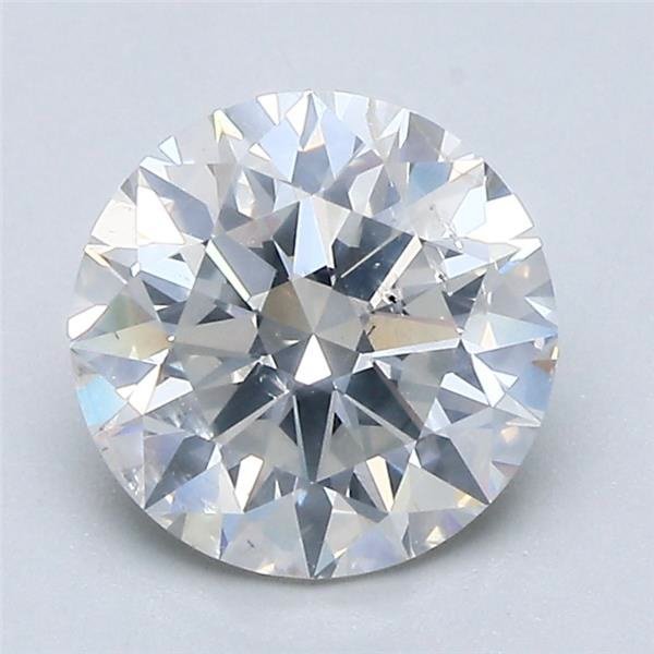 1.85ct H SI2 Rare Carat Ideal Cut Round Diamond