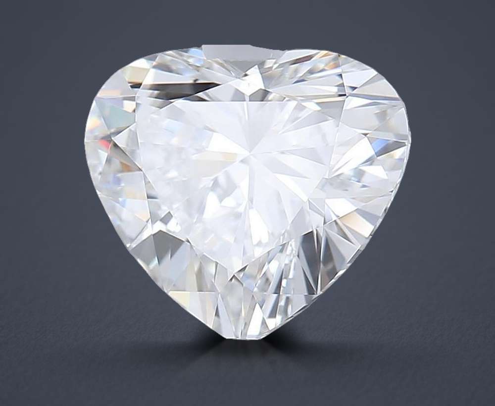 1.50 Carat Heart Lab Diamond