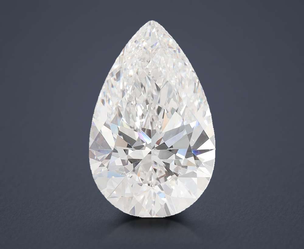 4.10 Carat Pear Lab Diamond