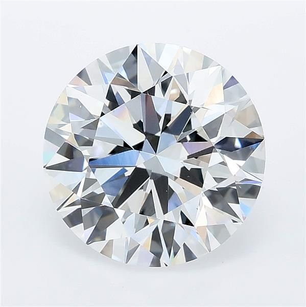 3.93ct E VS1 Rare Carat Ideal Cut Round Lab Grown Diamond