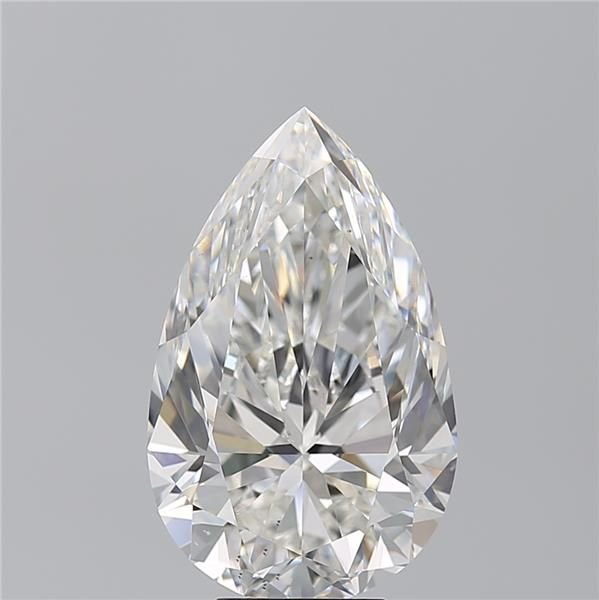 6.02ct G SI1 Excellent Cut Pear Diamond