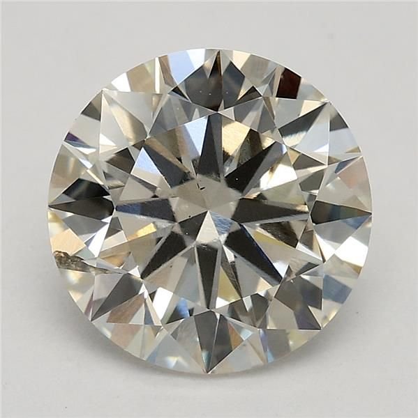 2.01ct J SI2 Excellent Cut Round Lab Grown Diamond