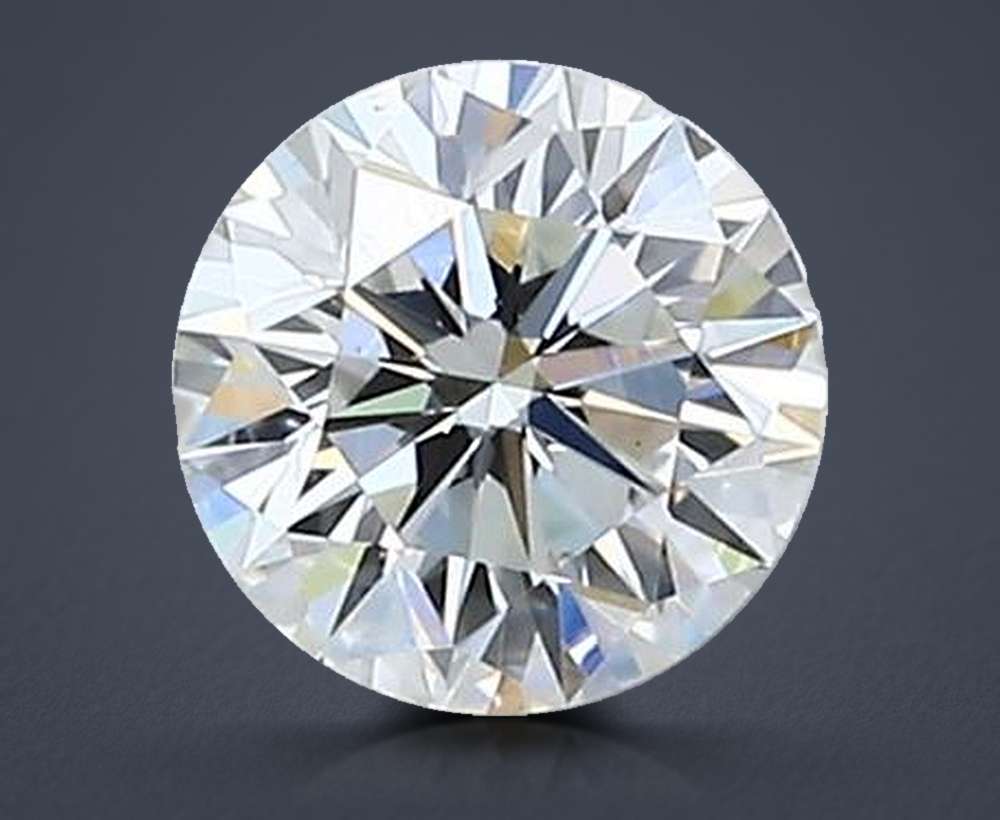0.44 Carat Round Natural Diamond