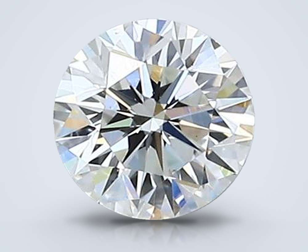 0.44 Carat Round Natural Diamond