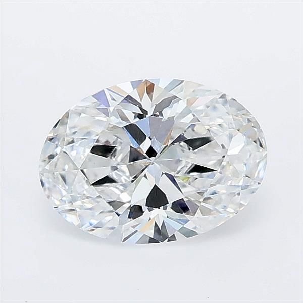 0.98ct D VVS2 Rare Carat Ideal Cut Oval Lab Grown Diamond