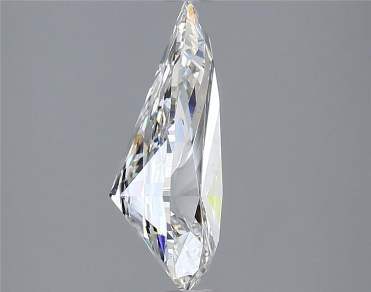 2.74ct H SI1 Rare Carat Ideal Cut Pear Lab Grown Diamond