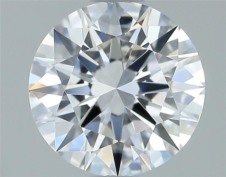 1.01ct E FL Rare Carat Ideal Cut Round Diamond