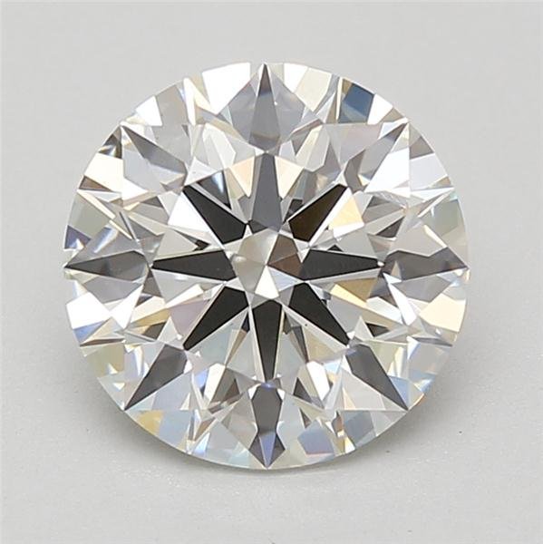 3.08ct G VS1 Rare Carat Ideal Cut Round Lab Grown Diamond