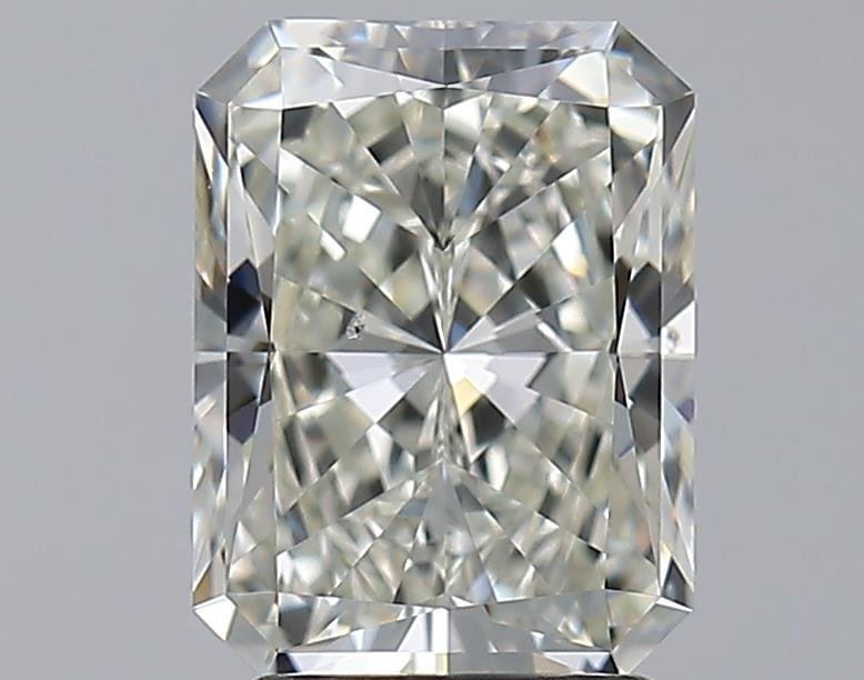 2.40ct K SI1 Rare Carat Ideal Cut Radiant Diamond