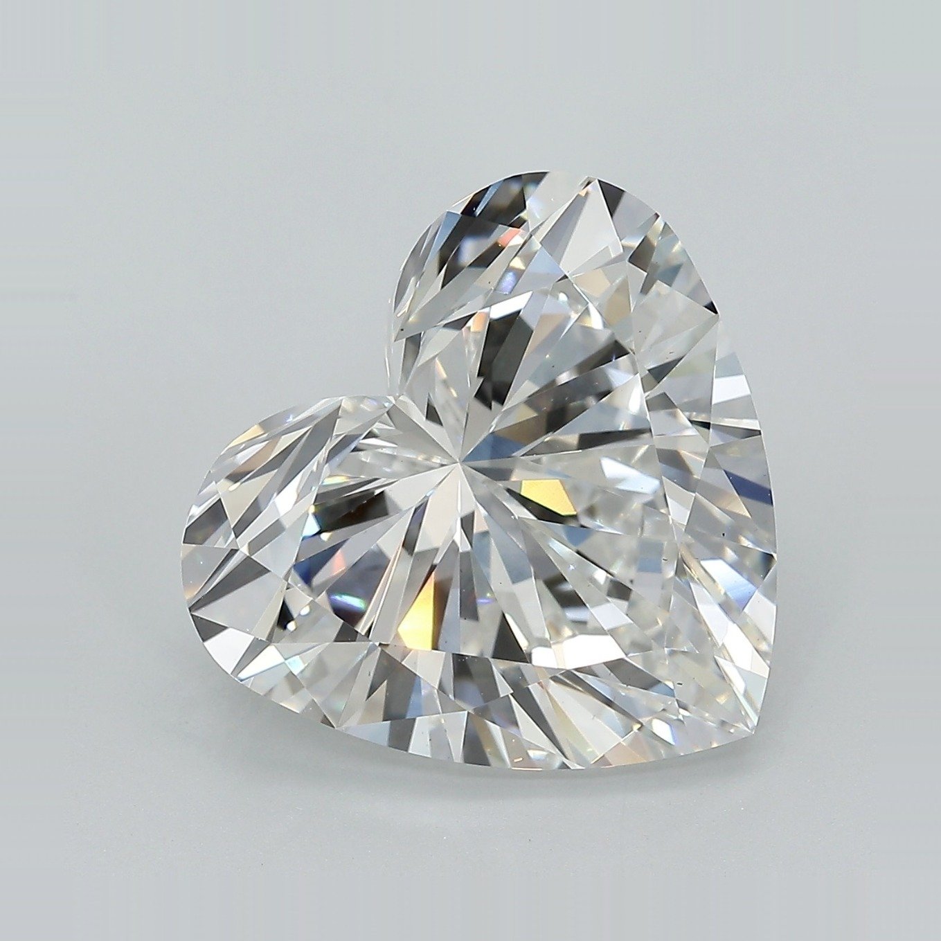 9.50ct F VS1 Very Good Cut Heart Lab Grown Diamond