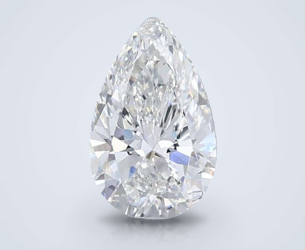 0.63 Carat Pear Lab Diamond