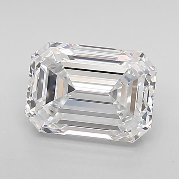 1.73ct E VS1 Excellent Cut Emerald Lab Grown Diamond