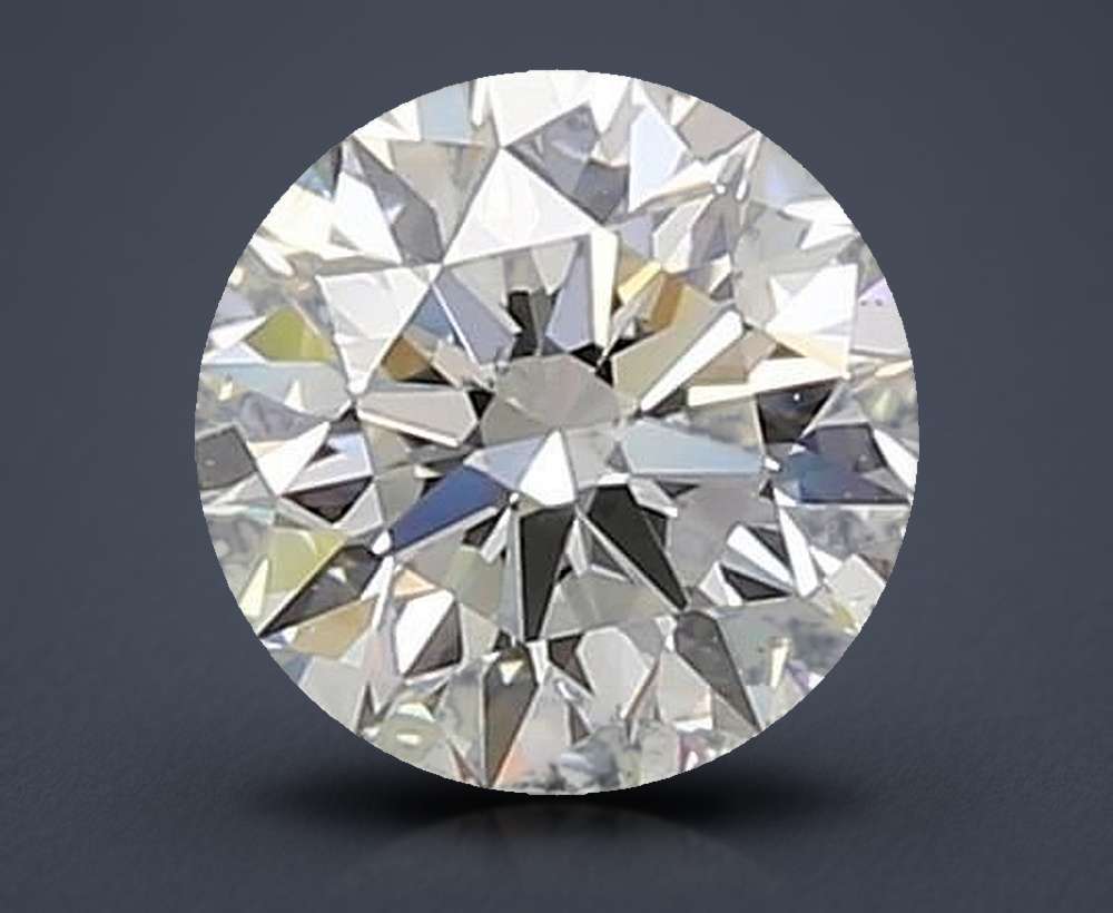 0.90 Carat Round Natural Diamond