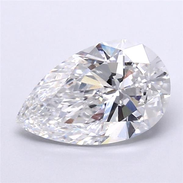 1.14ct E VVS2 Rare Carat Ideal Cut Pear Lab Grown Diamond