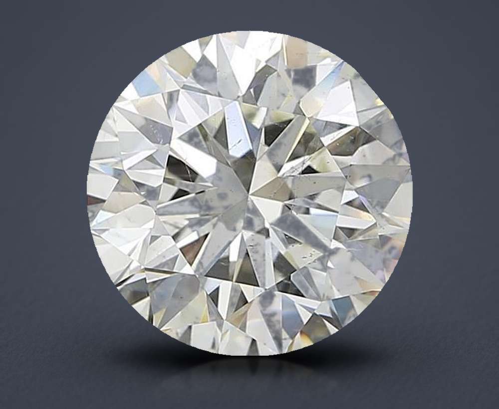 4.04 Carat Round Natural Diamond