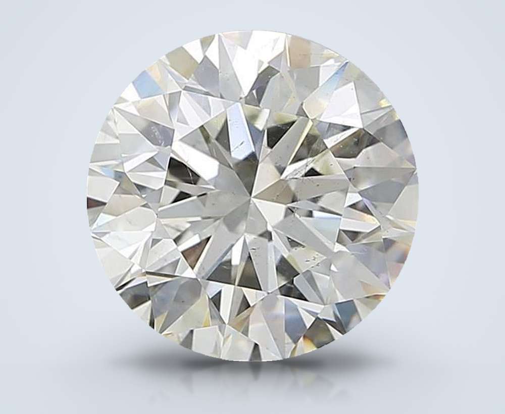4.04 Carat Round Natural Diamond