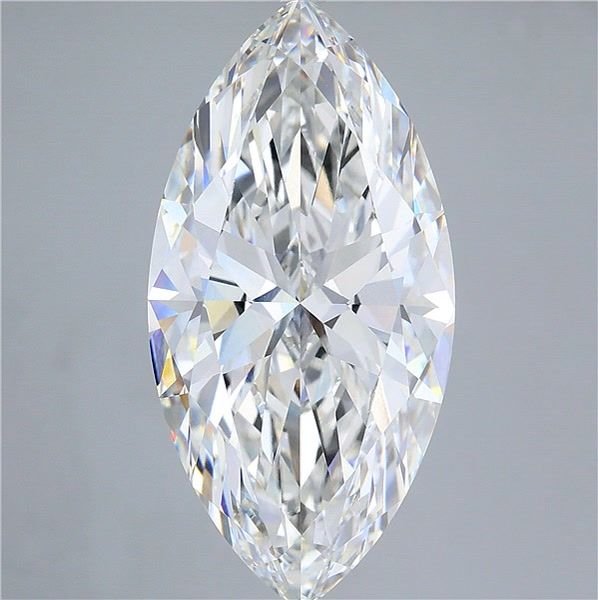10.89ct F VVS2 Rare Carat Ideal Cut Marquise Lab Grown Diamond