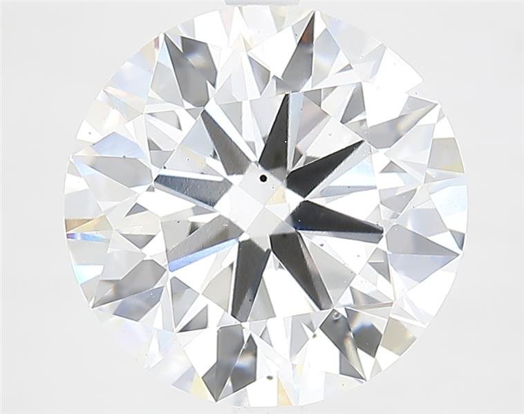 5.39ct G VS2 Rare Carat Ideal Cut Round Lab Grown Diamond