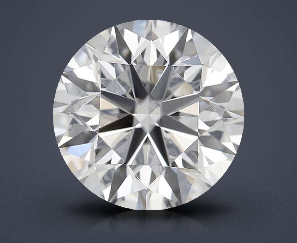 0.74 Carat Round Natural Diamond