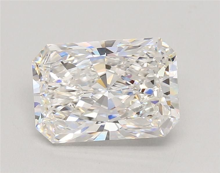 3.05ct E VVS2 Rare Carat Ideal Cut Radiant Lab Grown Diamond