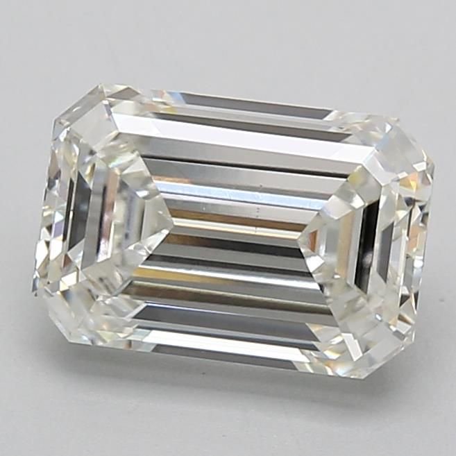 3.08ct G VVS2 Excellent Cut Emerald Lab Grown Diamond
