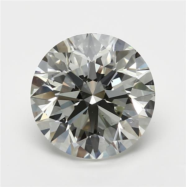 2.13ct K SI1 Excellent Cut Round Diamond