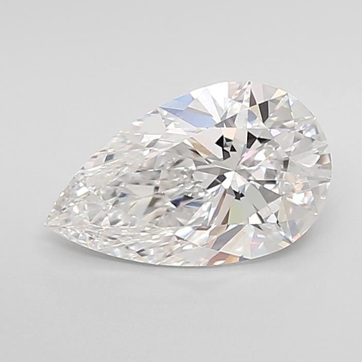 1.52ct E VVS2 Rare Carat Ideal Cut Pear Lab Grown Diamond