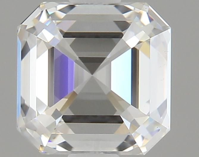 1.19ct F VS1 Rare Carat Ideal Cut Asscher Lab Grown Diamond