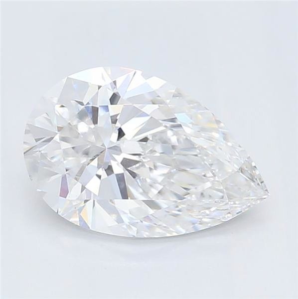 0.72ct E VS1 Rare Carat Ideal Cut Pear Lab Grown Diamond