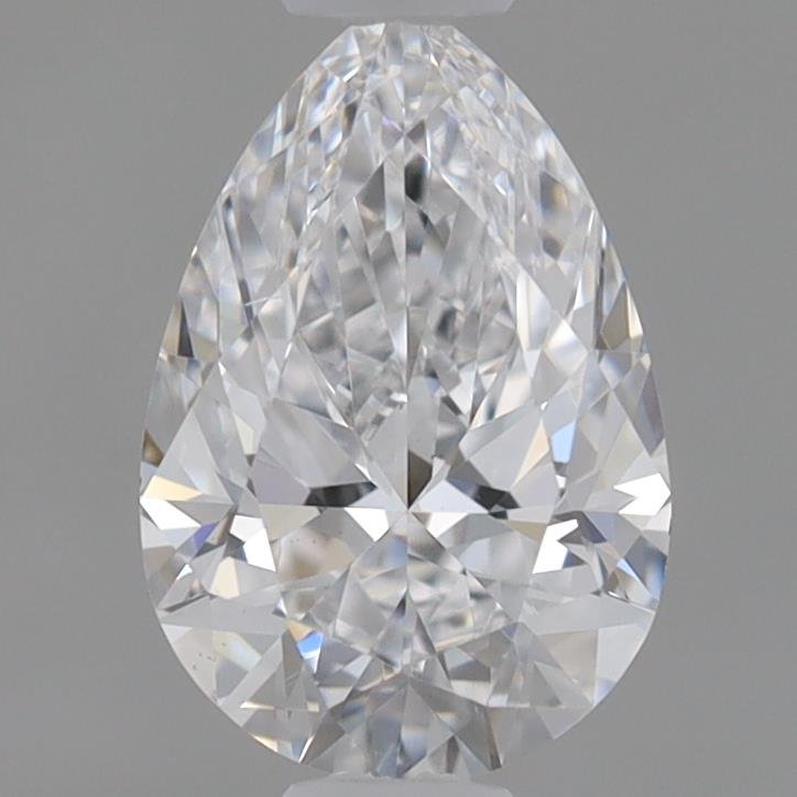 0.49ct D VS1 Rare Carat Ideal Cut Pear Lab Grown Diamond