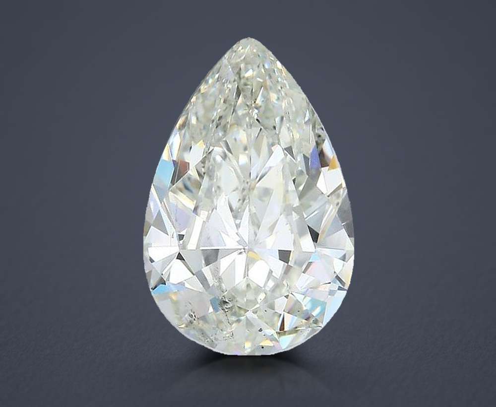 5.03 Carat Pear Natural Diamond