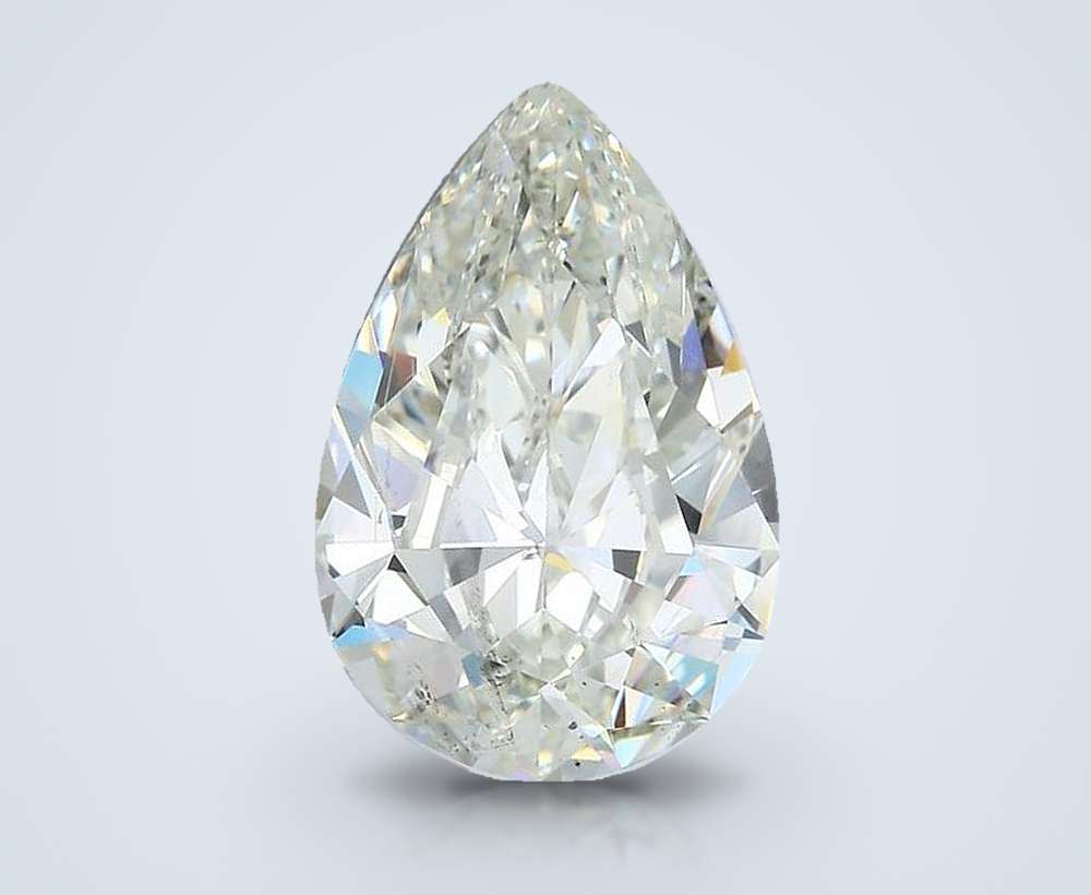 5.03 Carat Pear Natural Diamond
