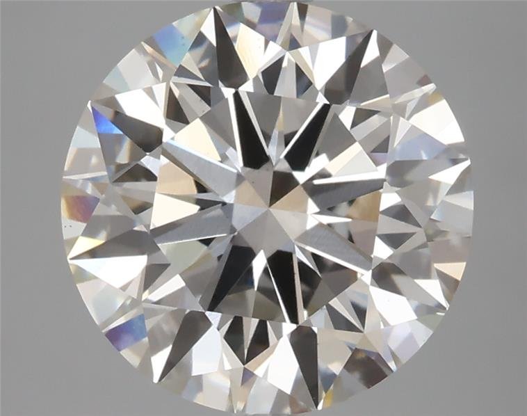 5.10ct H VS1 Rare Carat Ideal Cut Round Lab Grown Diamond