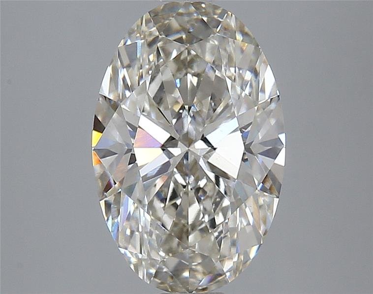 3.03ct I VS1 Rare Carat Ideal Cut Oval Lab Grown Diamond