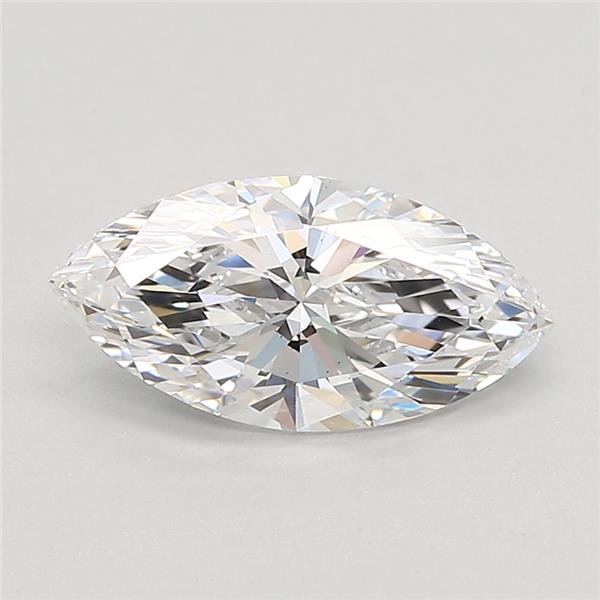 0.74ct D VS2 Rare Carat Ideal Cut Marquise Lab Grown Diamond