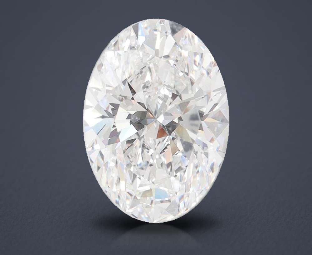 3.00 Carat Oval Lab Diamond