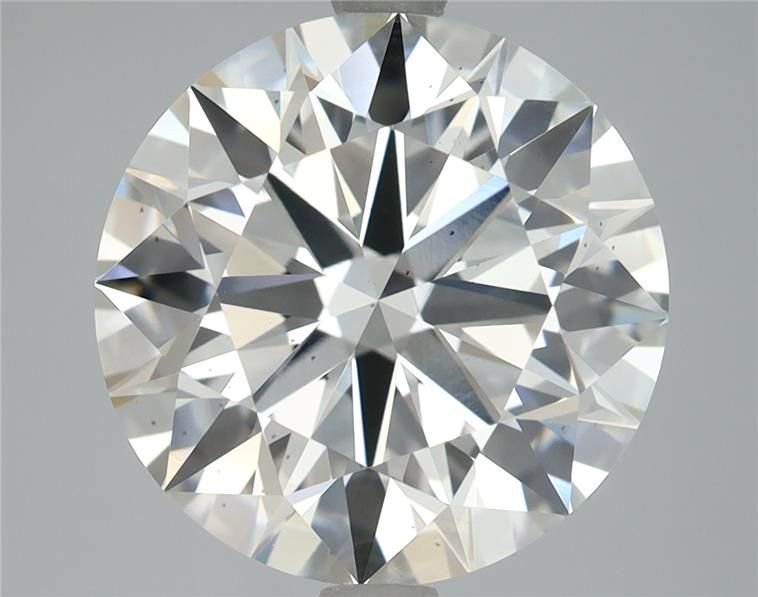 4.50ct H SI1 Rare Carat Ideal Cut Round Lab Grown Diamond