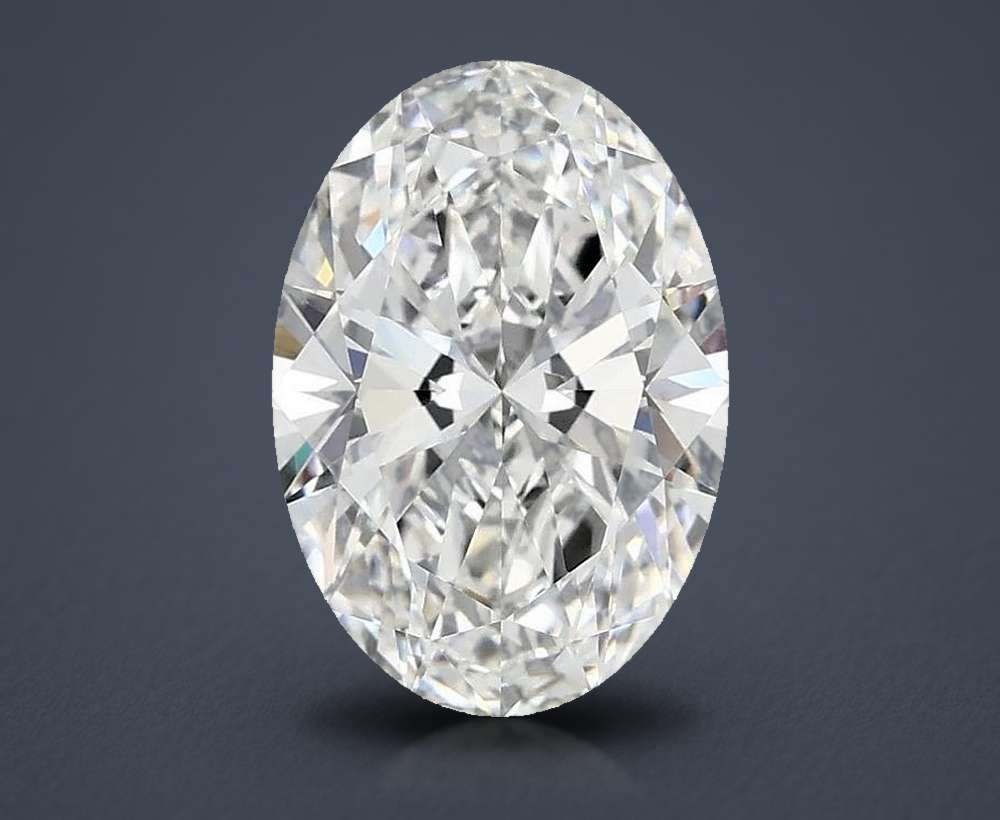 2.98 Carat Oval Lab Diamond