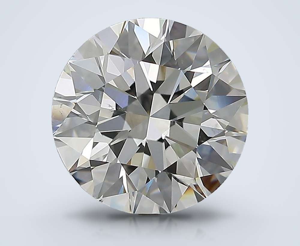 3.50 Carat Round Natural Diamond