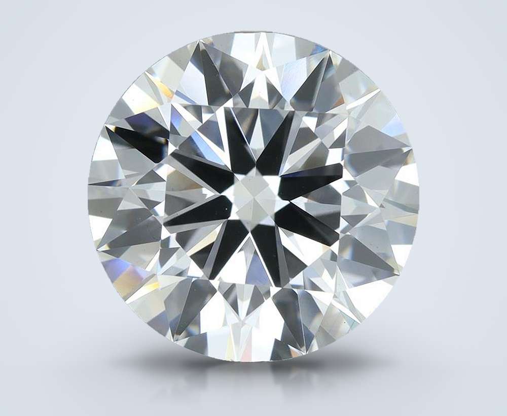 6.43 Carat Round Lab Diamond