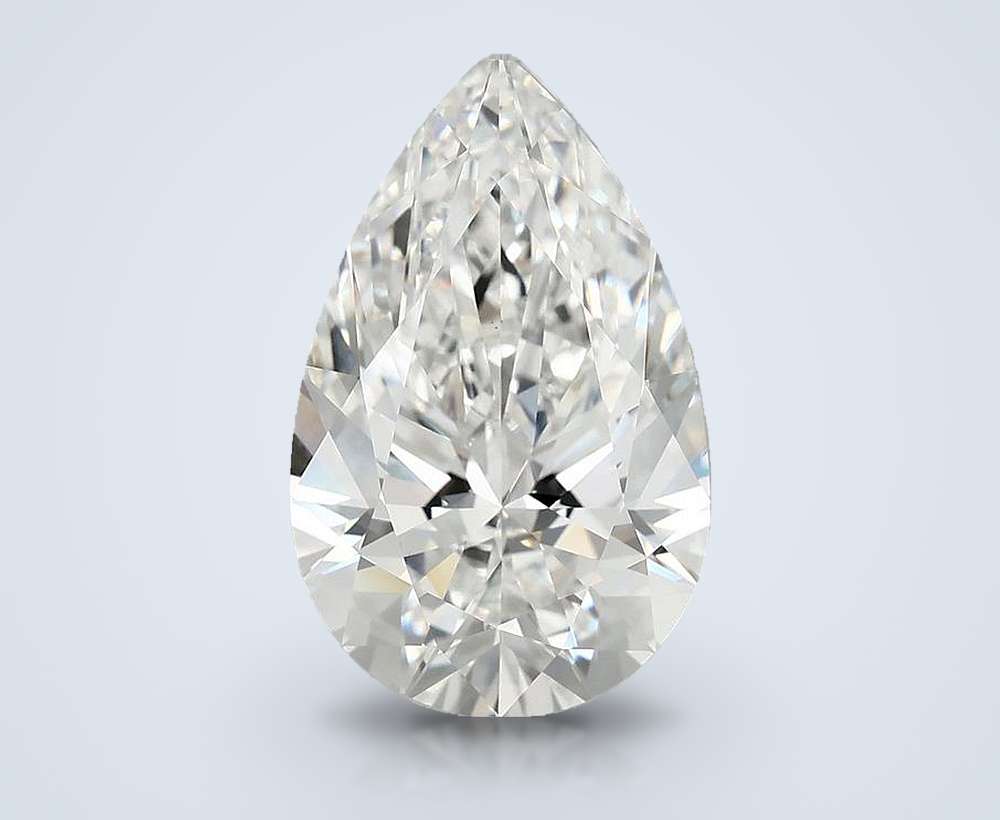 5.91 Carat Pear Lab Diamond
