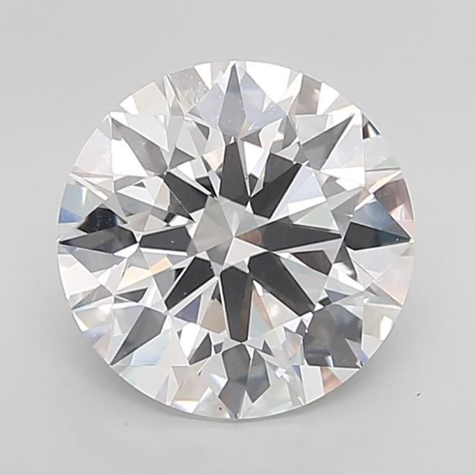 5.02ct E VS1 Rare Carat Ideal Cut Round Lab Grown Diamond