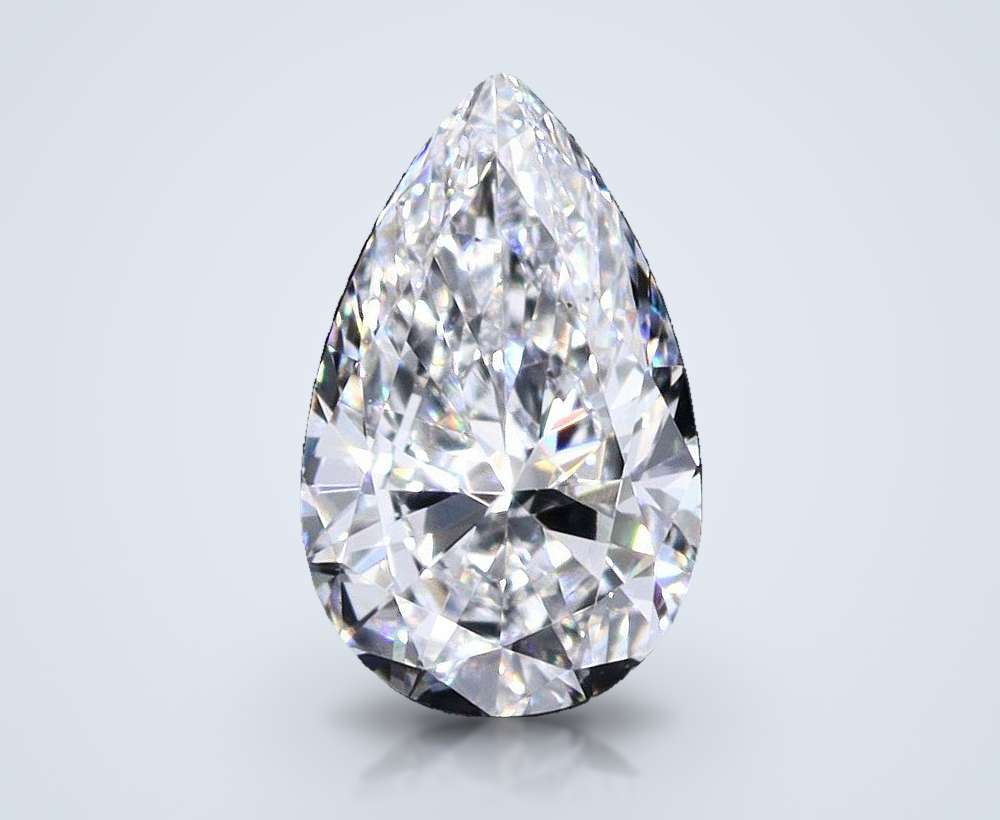 0.43 Carat Pear Lab Diamond