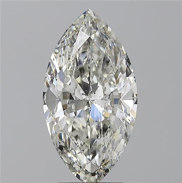 2.70ct I SI2 Rare Carat Ideal Cut Marquise Diamond