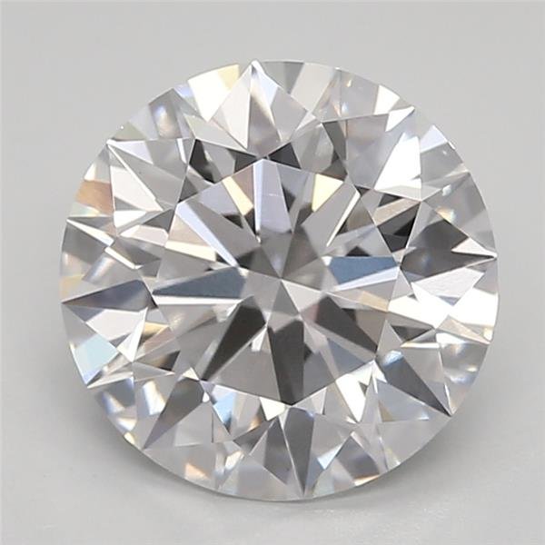 2.22ct D VS1 Rare Carat Ideal Cut Round Lab Grown Diamond