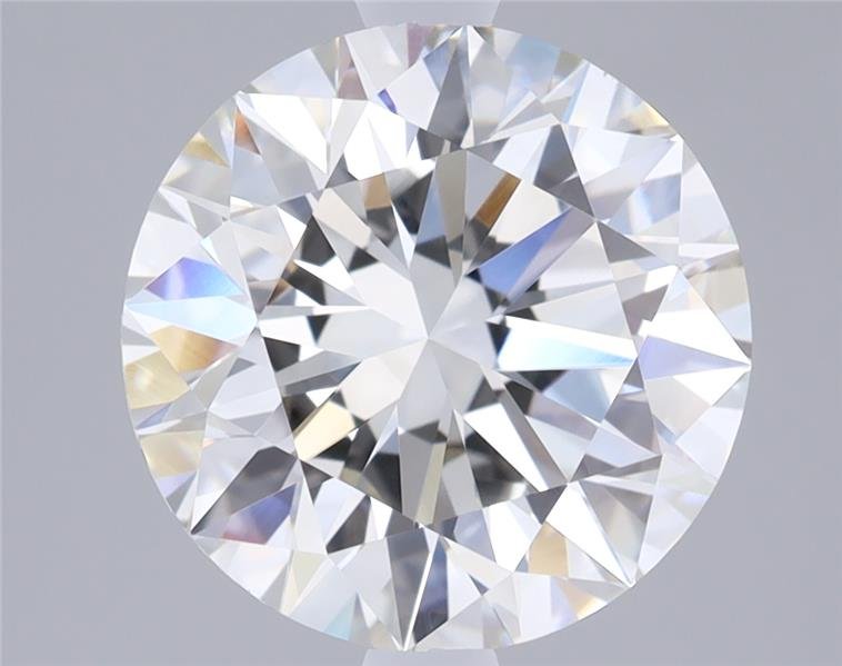 2.67ct H VVS2 Excellent Cut Round Lab Grown Diamond