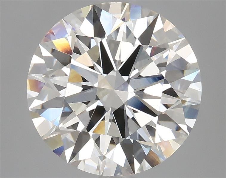 3.74ct H VS1 Rare Carat Ideal Cut Round Lab Grown Diamond