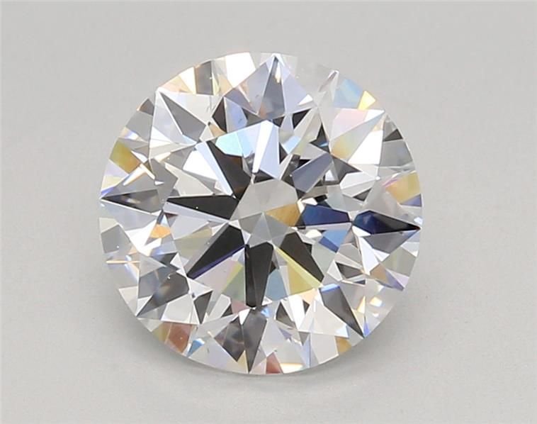 2.55ct D VS2 Rare Carat Ideal Cut Round Lab Grown Diamond